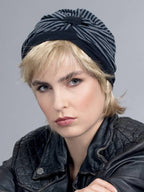 Mint d’Ellen Wille : bandeau cheveux élastique, court et dégradé, parfait sous bonnet ou chapeau pour un look naturel.
