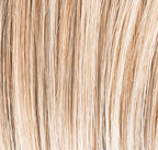 Ellen Wille Miss Comfort in Pearl Blonde Rooted, side view showing the soft pearl tone on the mid-length bob with fringe.