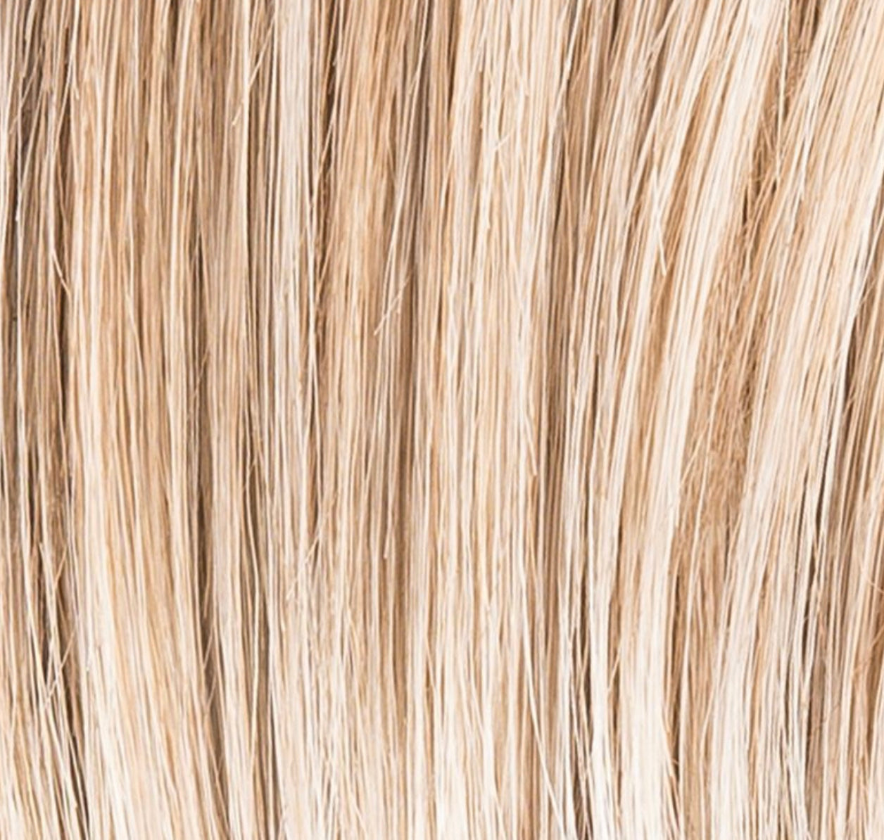 Ellen Wille Miss Comfort in Pearl Blonde Rooted, side view showing the soft pearl tone on the mid-length bob with fringe.