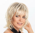 Perruque femme Magic Cuba Gisela Mayer, coupe mi-longue dégradée, volume naturel, fibre synthétique thermorésistante, élégance au quotidien.