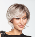 Perruque avec monofilament au sommet Magic Lady Mono Lace d'Ellen Wille et lace front.