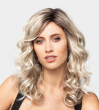 Perruque Nuba Mono Lace Gisela Mayer wigs femme – très longs cheveux bouclés, style glamour, look féminin et naturel