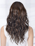 Ellen Wille Sparkle Deluxe, three-quarter view showing the flowing long wavy silhouette and elegant feminine finish.
