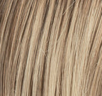 Ellen Wille Fantasy Deluxe in Sand Multi Rooted, side view displaying the natural sandy blend on the long flowing synthetic wig.