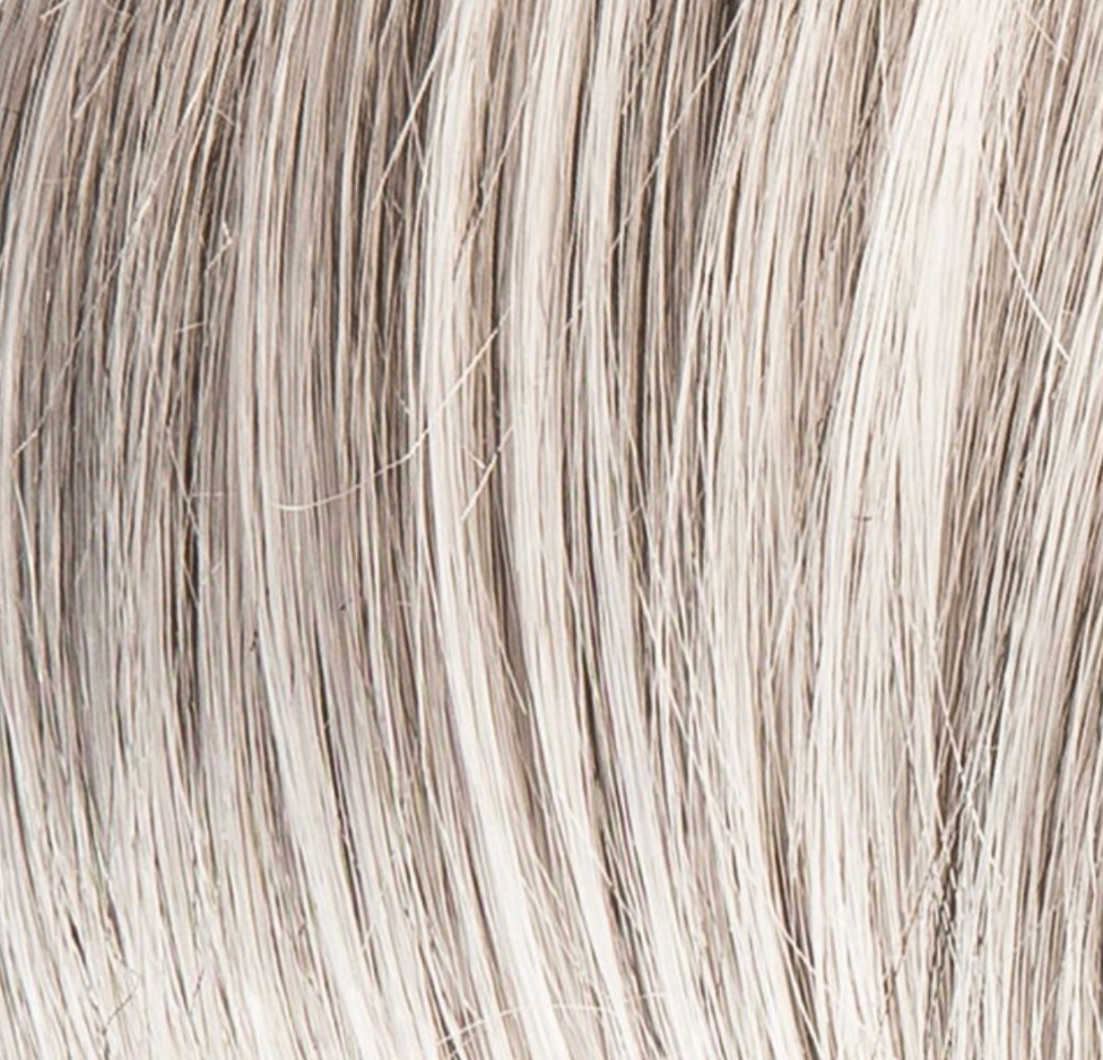 Miss Comfort in Snow Mix by Ellen Wille, front-facing view showing the icy blonde tone on the structured bob synthetic wig.