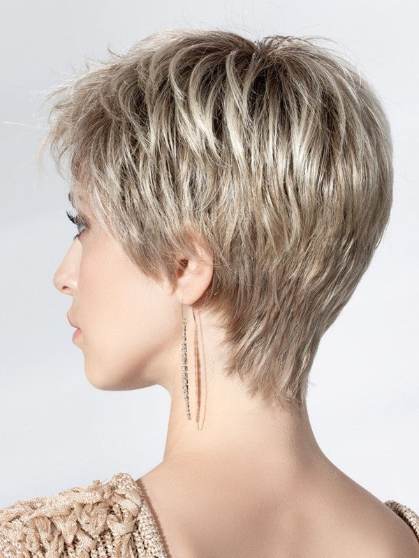 Ellen Wille Spa Soft, three-quarter view showing the elegant short cut and feminine silhouette.