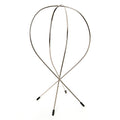 Support porte perruque en métal, stable et ventilé, idéal pour entretenir et conserver vos perruques femme.
