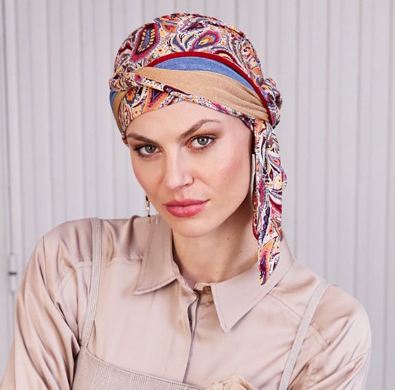 Turban Béatrice Bambou