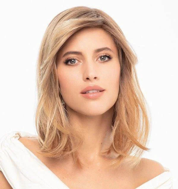 Hi Filler Music hair topper by Gisela Mayer - monofilament clip-on volumizer for natural density boost