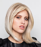 Nature Top Glam hair topper by Gisela Mayer - sleek straight 25cm monofilament volumizer with clips
